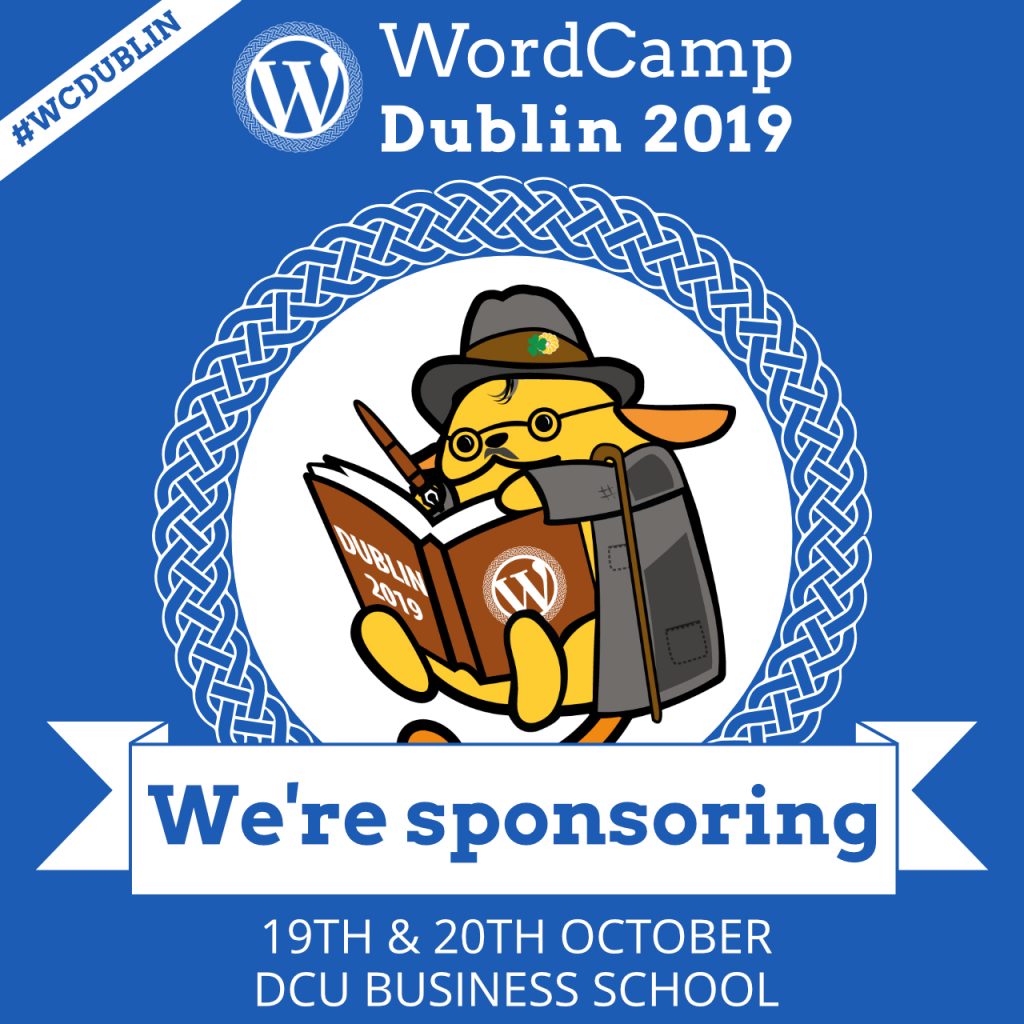 We're sponsoring WordCamp Dublin 2019